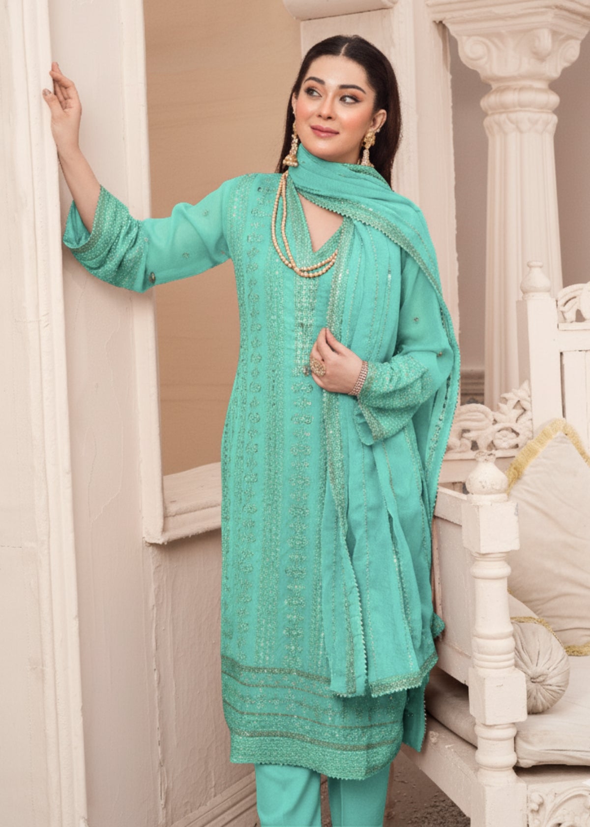 Aashna - Sea Green