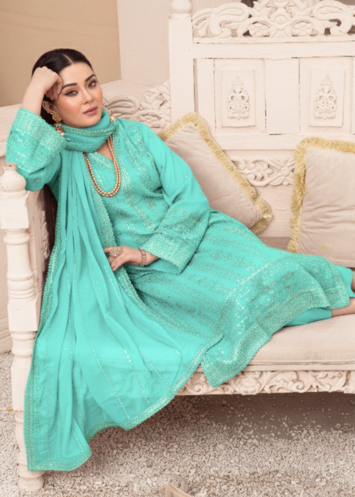 Aashna - Sea Green